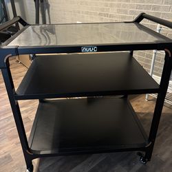 NUUK rolling cart outdoor indoor grill prep storage