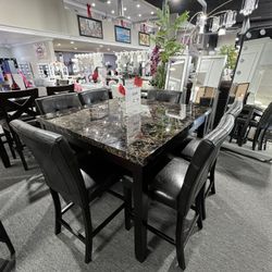 7 Pc Dining Table 