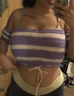 Crochet summer shirt and shorts