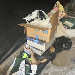 BUNCH of clothes and shoes