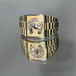 LUCKY HORSE SHOE 14K Ring