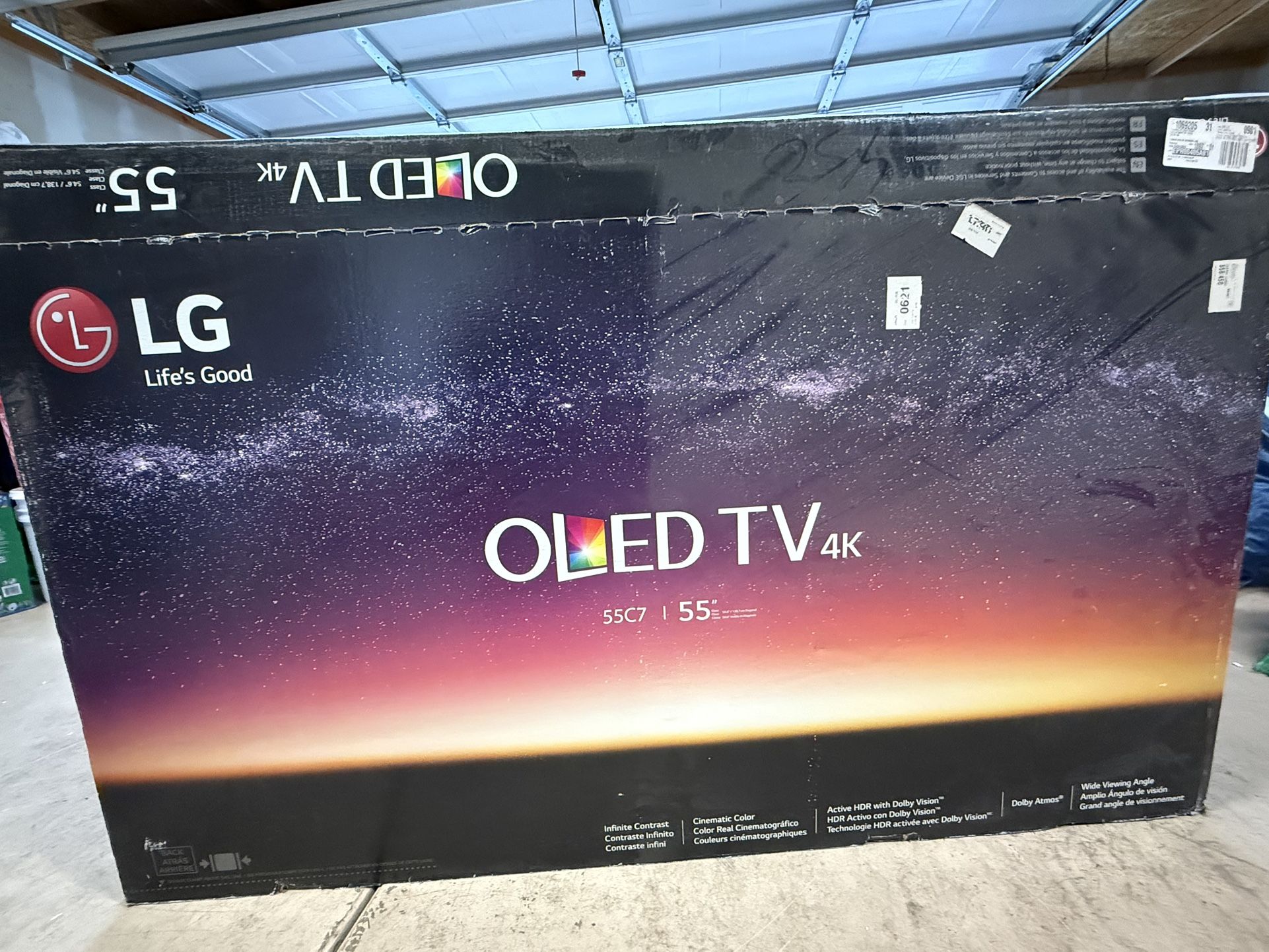 LG 55” OLED 4K TV 