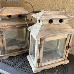 Outdoor Lantern Candle Holder (2)