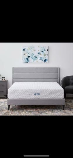 Lucid Plush Queen Mattress NEW