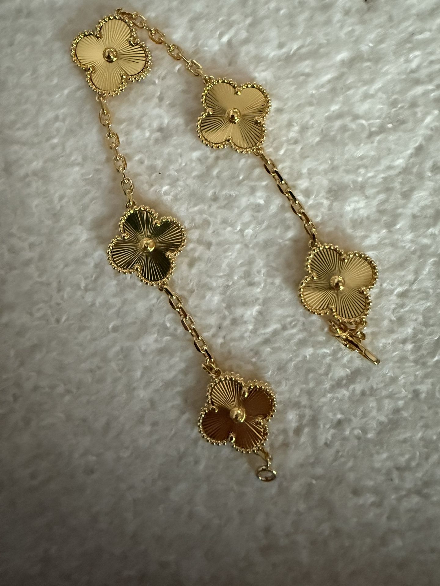 Gold Van Cleef bracelet