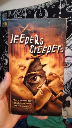 Jeepers creepers VHS