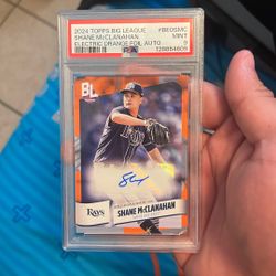 Shane Mcclanhan Signed Card PSA