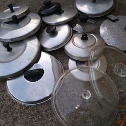 Vintage Pot & Pan top's.  11
