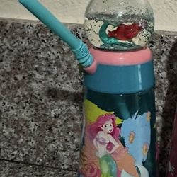 Disney Little Mermaid Ariel Cup Snow Globe