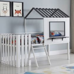 Brand New House Twin Loft Bed