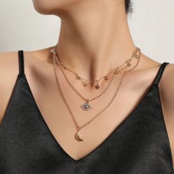 Turkish Evil Eyes Multilayer Necklaces For Women