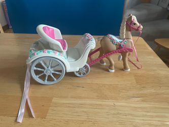 Fisher Price Loving Family HORSE & CARRIAGE
