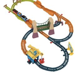 Fisher-Price Thomas & Friends A Bridge to Sodor Motorized Toy Train & Track Set, Preschool Toys