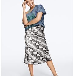 New Pink By Victoria’s Secret Satin Skirt Size XS