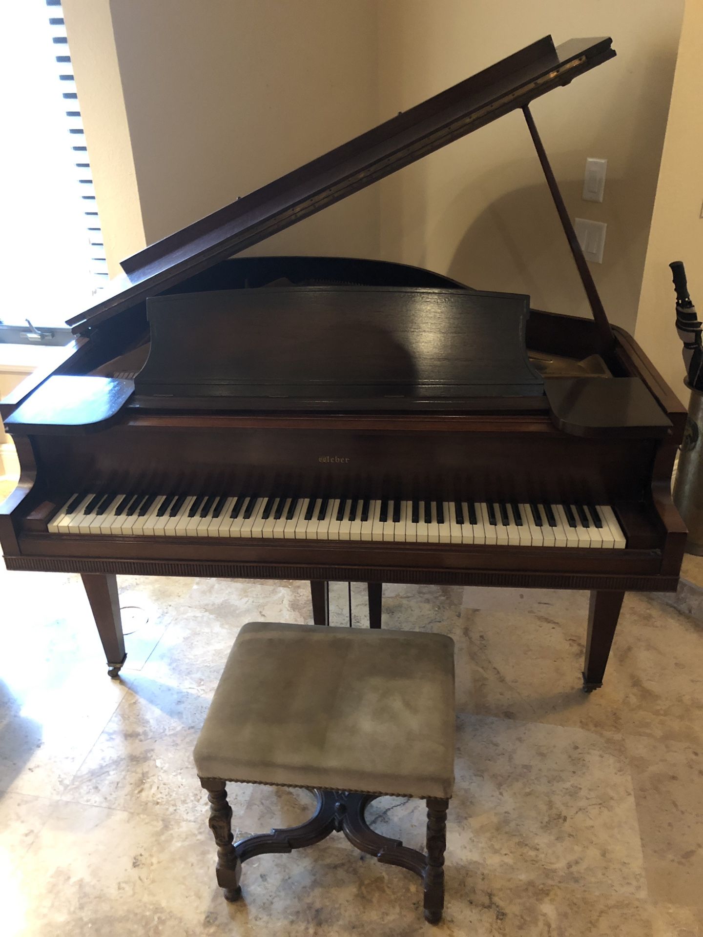 Wurlitzer baby grand piano