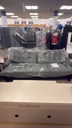 Green sofa couch