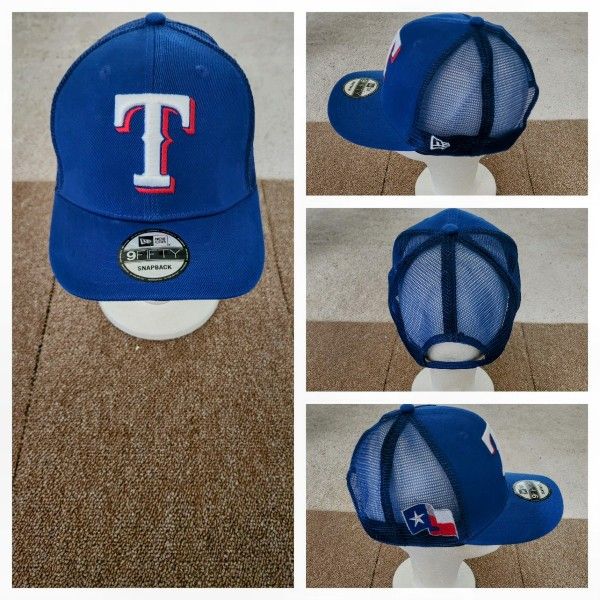 TEXAS RANGERS MLB BASEBALL ⚾️ SNAPBACK HAT.