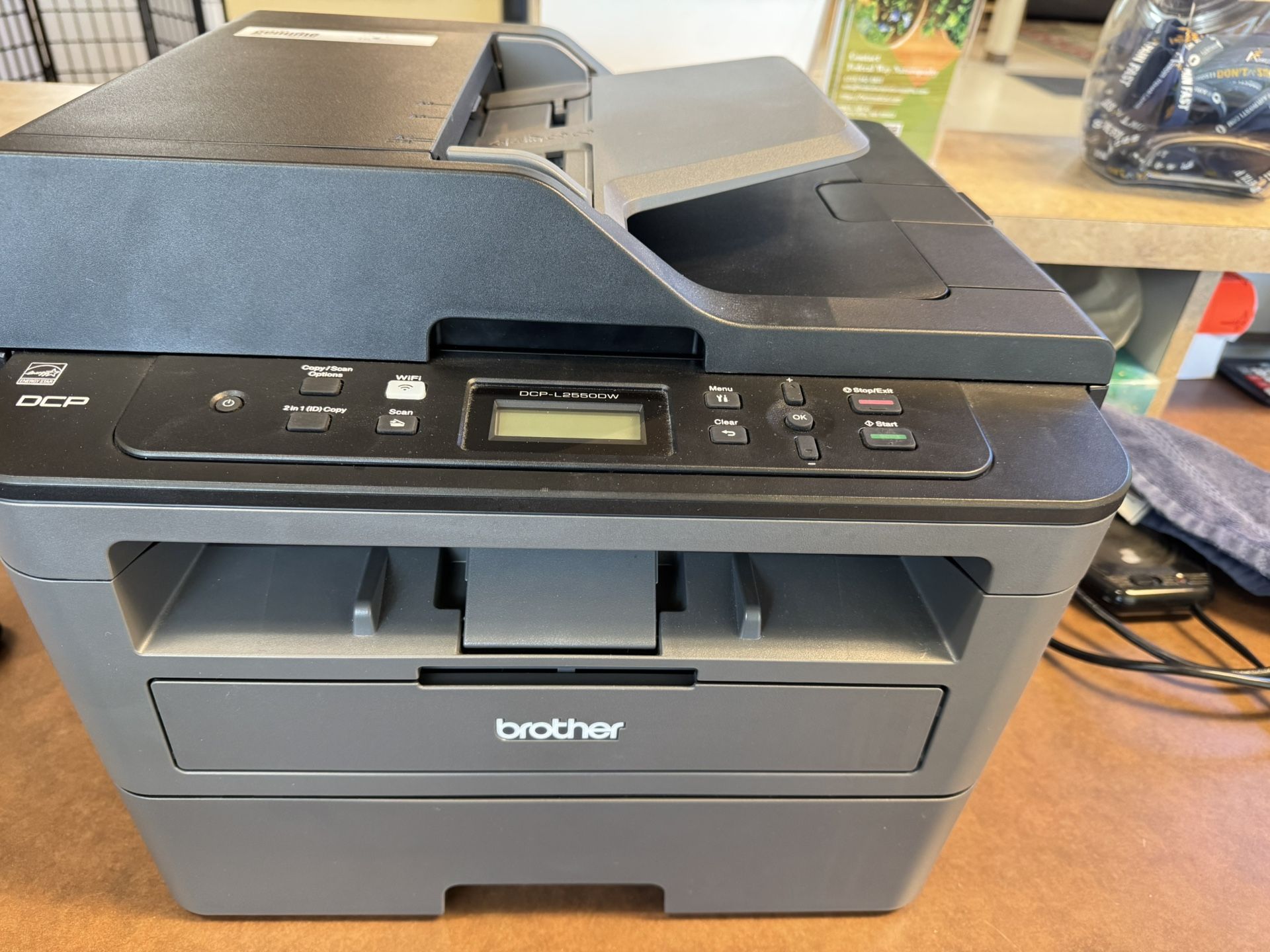 Black Laser Printer/Scanner/Copier Brother DCP-L2550DW