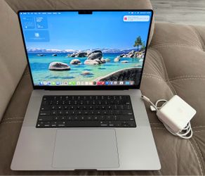 MacBook Pro 16”, 2021 Model,  M1 Pro  Chip, 16GB/512GB Drive, Great condition for $670  firm