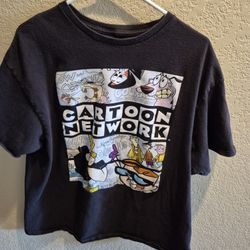 Cartoon Network T Shirt L Black Pre Owned