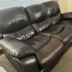 Leather Couch