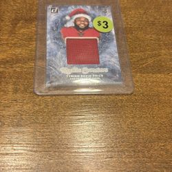San Francisco 49ers Tyrion Davis-Price 2022 Panini Donruss Football Rookie Sweaters