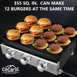 23 Inch Griddle Propane 