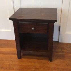 Solid Nightstand - Light Scratches On Top