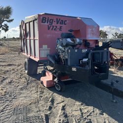 Big Vacuum Towable Sweeper +vacuum