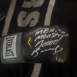 David Benavidez Autographed Boxing Glove 