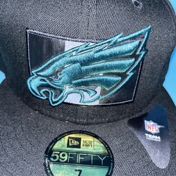 Brand New Official New Era 59FIFTY Philadelphia Eagles Fitted Hat Size 7