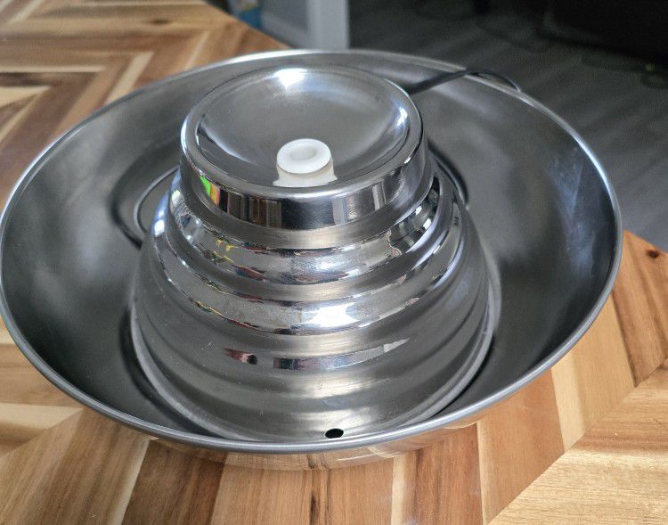 Stainless Steel  Water fountain bowl For Cats & Dogs