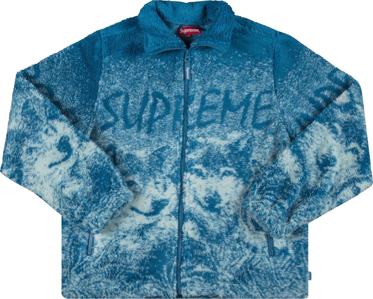 Supreme Wolf Fleece Jacket ‘Teal’
