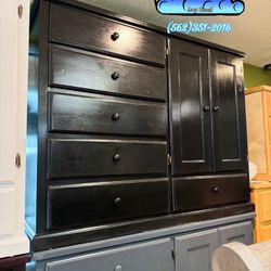 Black Baby Wardrobe Dresser Cajonera Comoda Nueva 