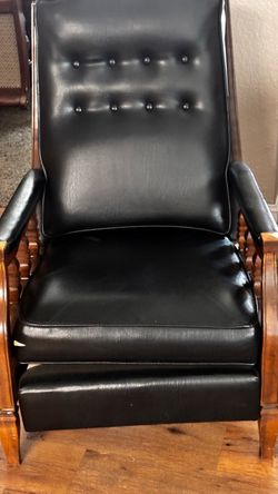 Solid Leather Chair