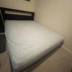 Queen Bed Frame With Mattress