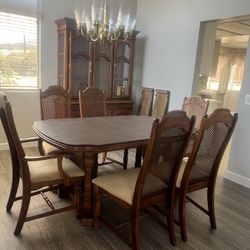 Wood Dining Room Set