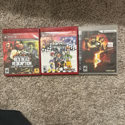 Three PS3 Games