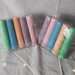 Sidewalk Chalk 2 Packs of 5 Multicolor Mondo Llama