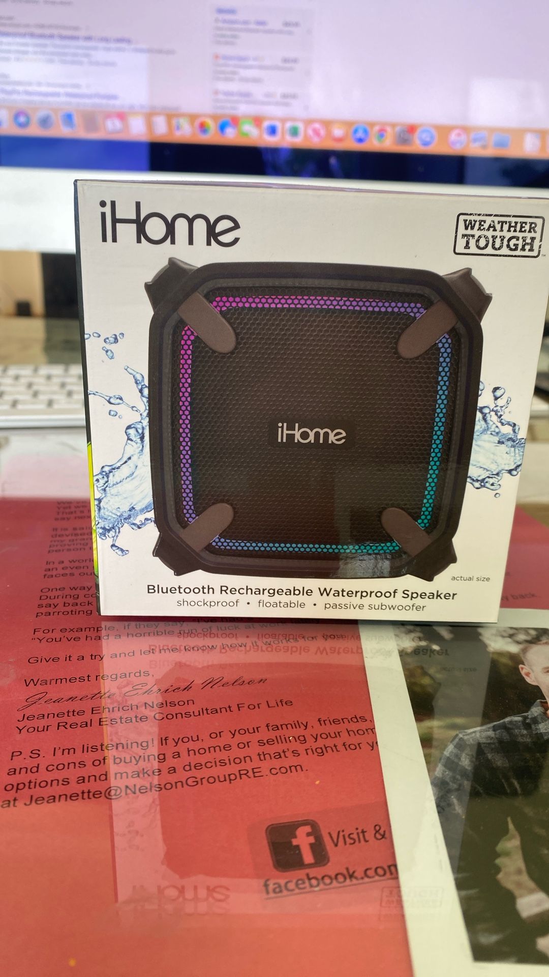 I home Waterproof Bluetooth Speaker