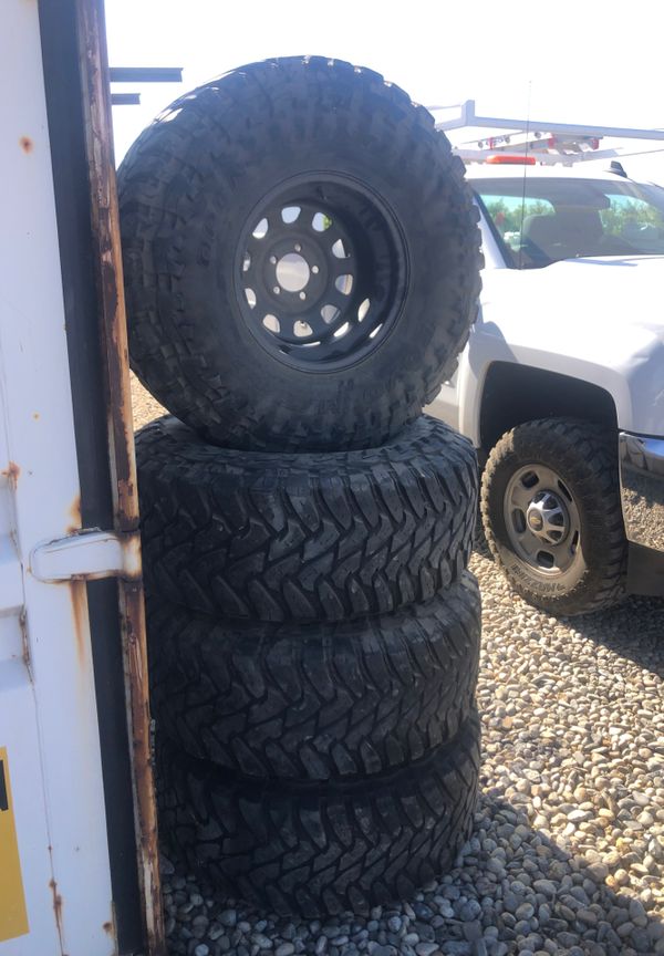 35/13/50/15 Jeep rims and tires for Sale in Visalia, CA OfferUp
