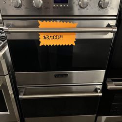 Viking Stainless Steel Double Oven