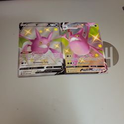 2 Shiny crobat Pokemon Cards 