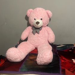 Giant Pink Teddy Bear 