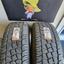 285/70/17 Mastercraft Tires (2)