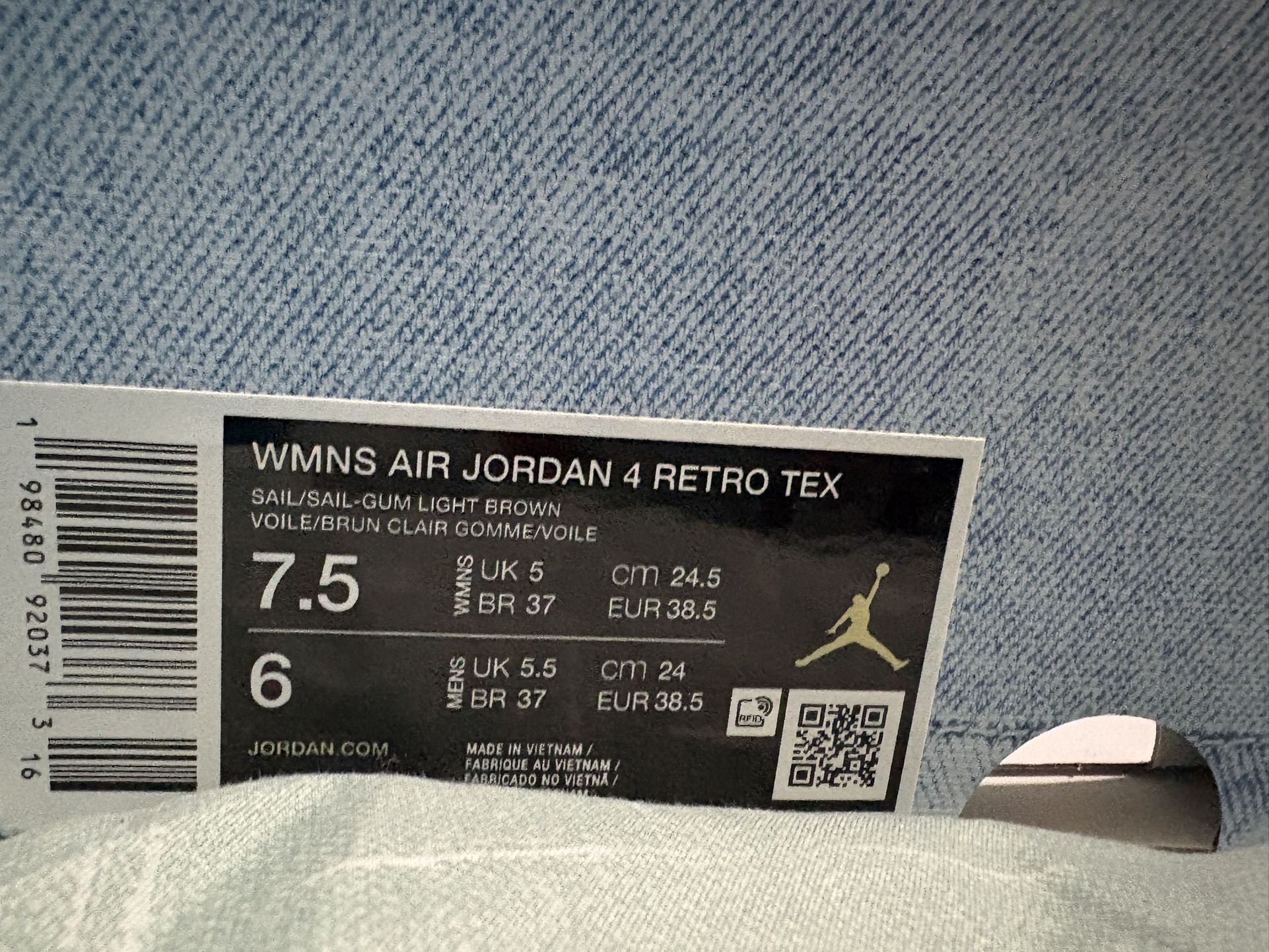 WMMS AIR JORDAN 4 RETRO TEX