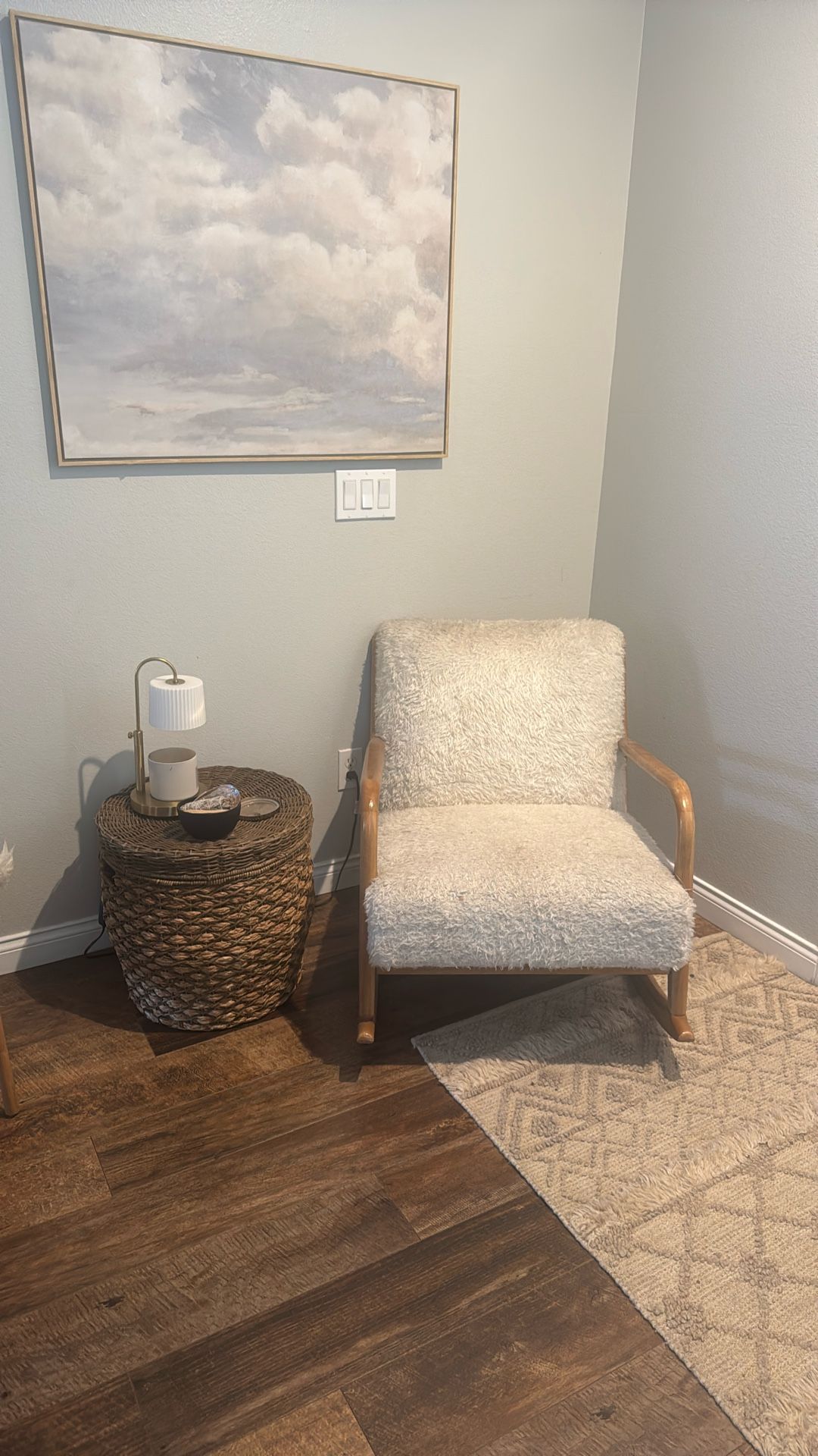 Rocking Sherpa Chair