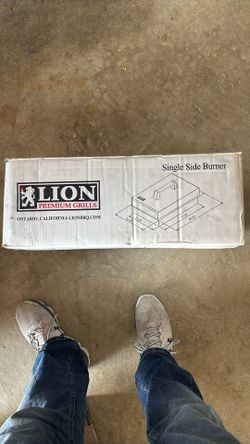 Lion Premium Outdoor Side Burner. Propane