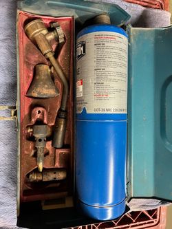 vintage Bernzomatic Master Propane Torch Kit