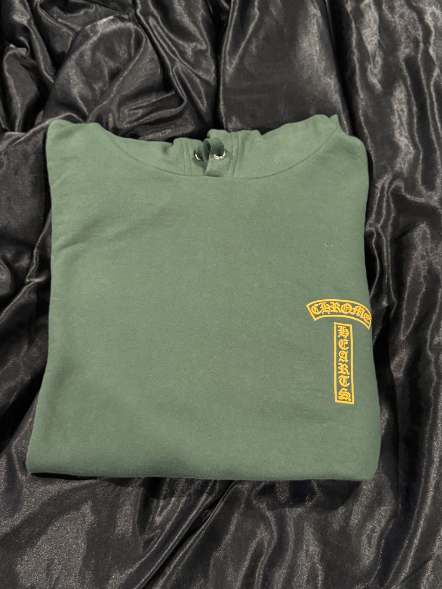 Chrome Hearts Online Exclusive Green Hoodie